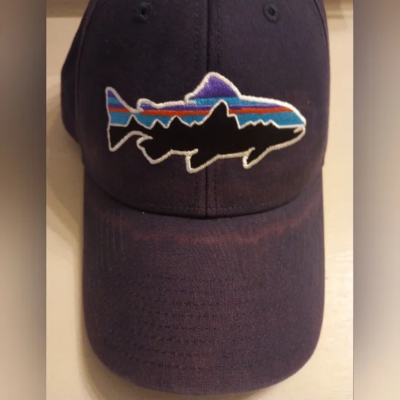 Patagonia Fitz Roy Trout Men's Flex Fit Hat - Picture 4 of 10